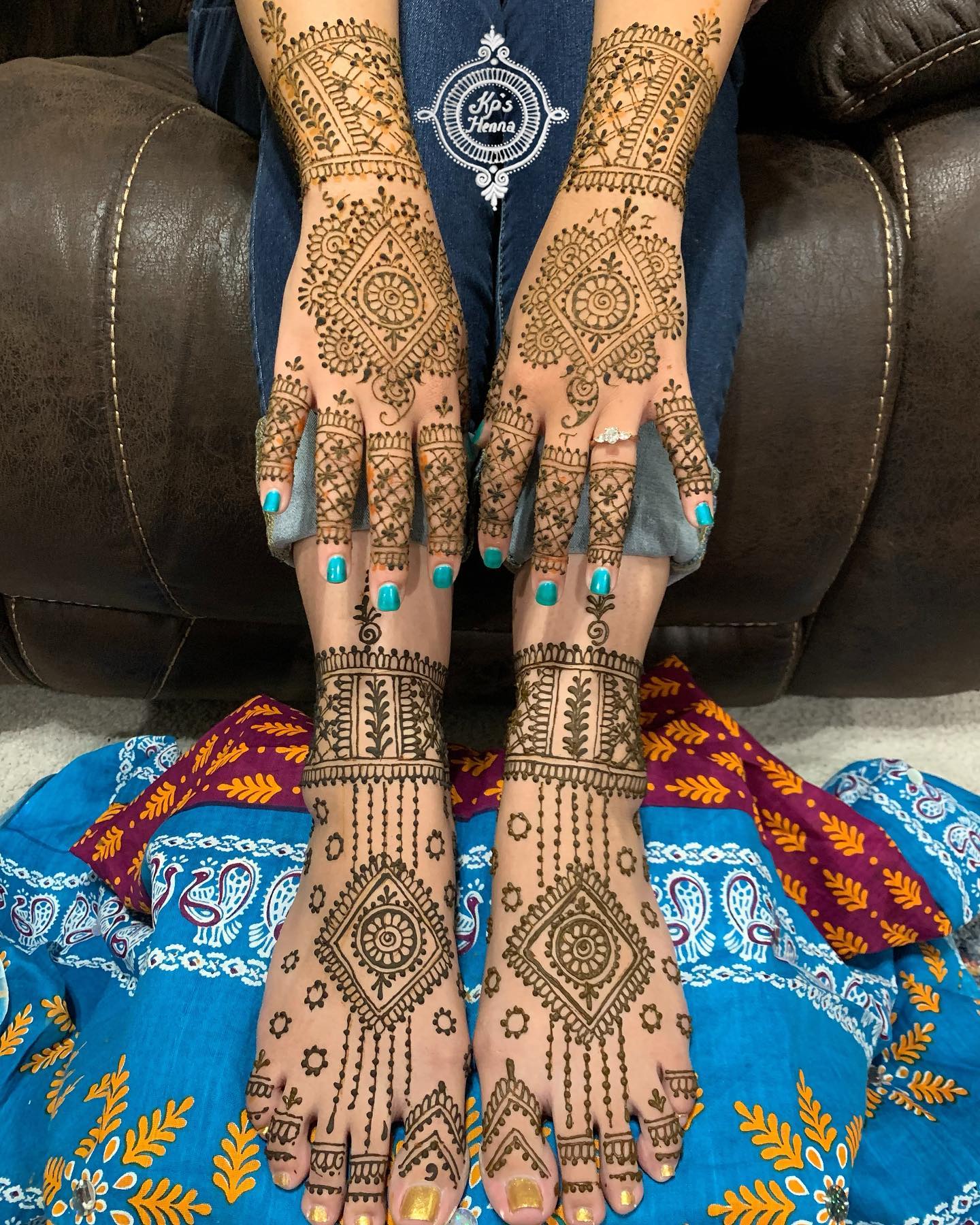 Bridal Henna Moroccan Style