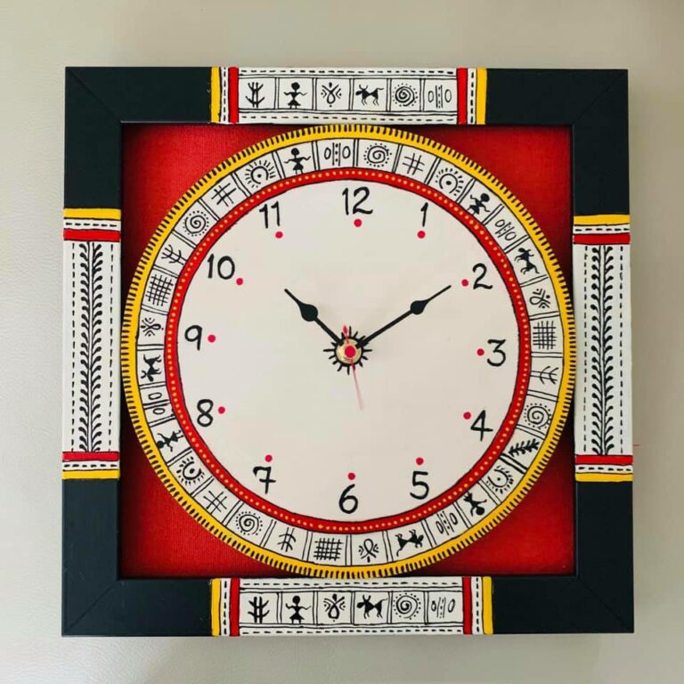 Warli Wall Clock